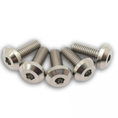 Hexagon socket head titanium screw